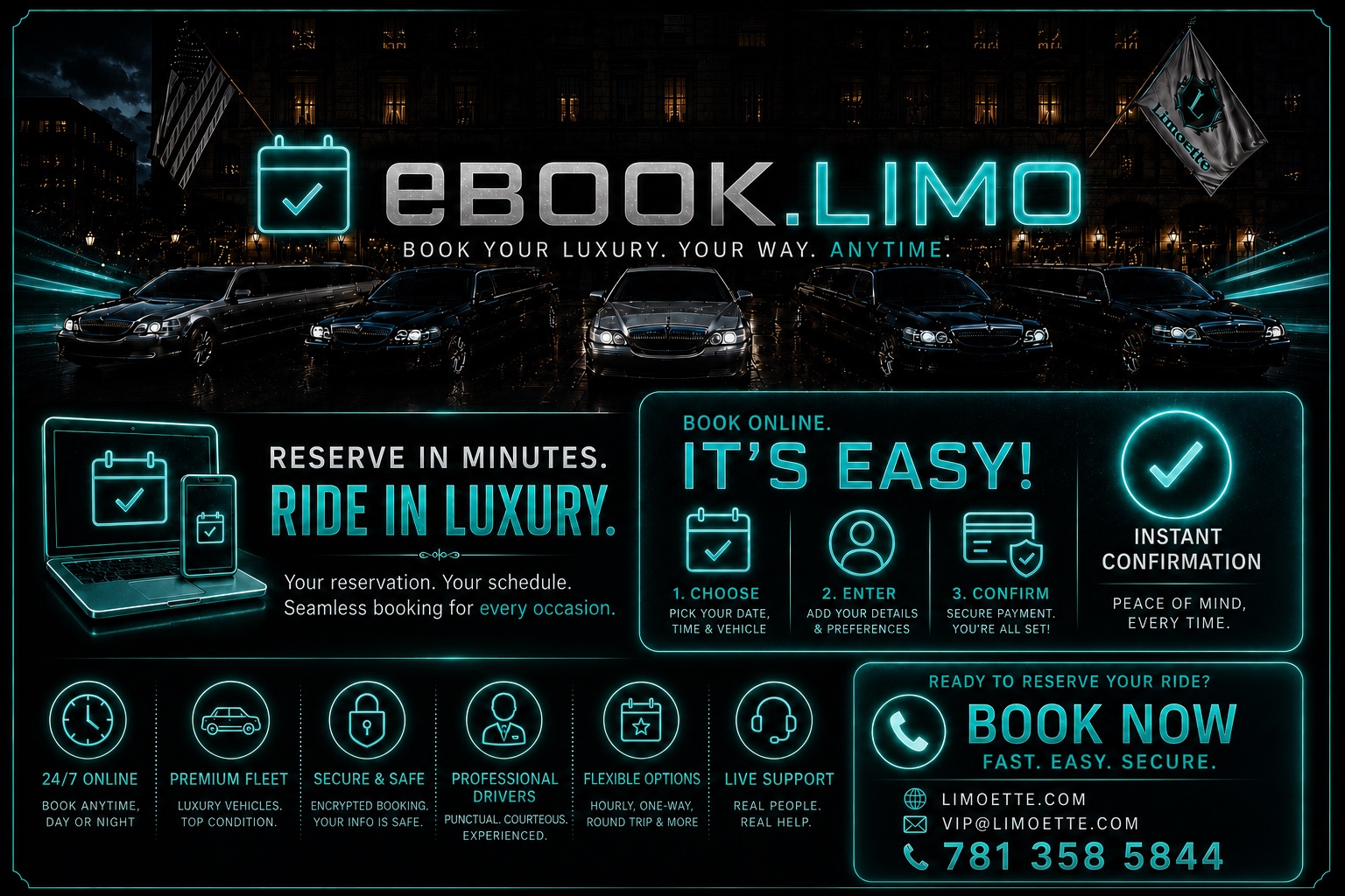 eBook Limo reservation and booking