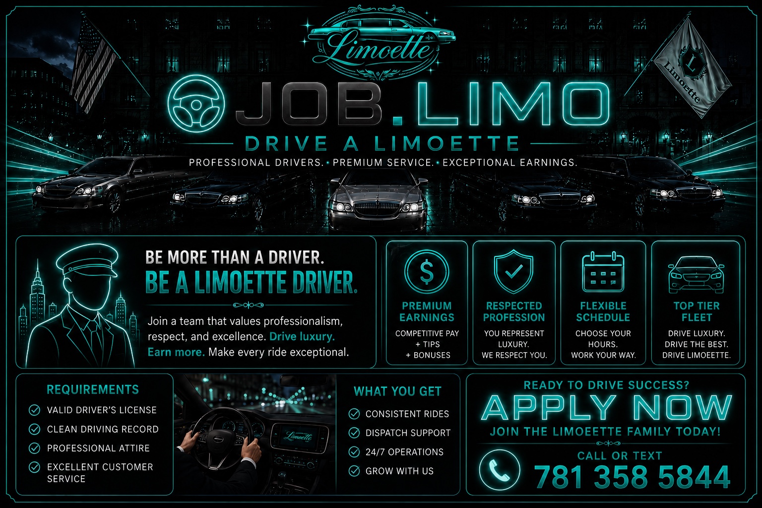 Drive a Limoette job opportunity