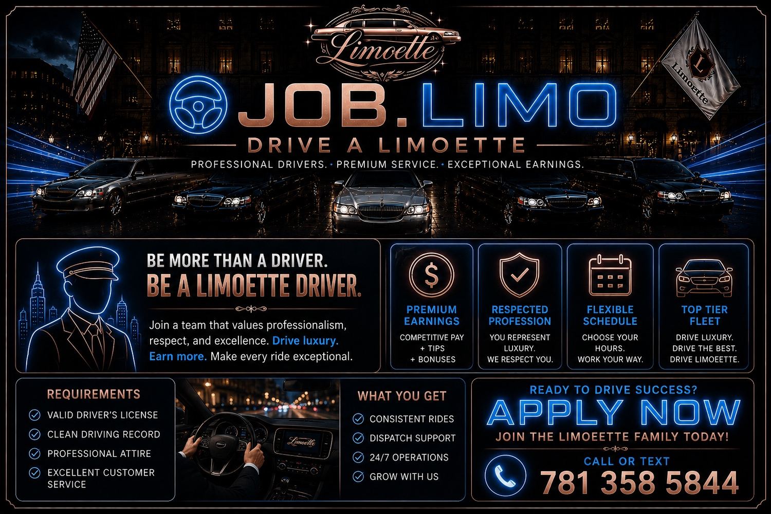 Drive a Limoette job opportunity