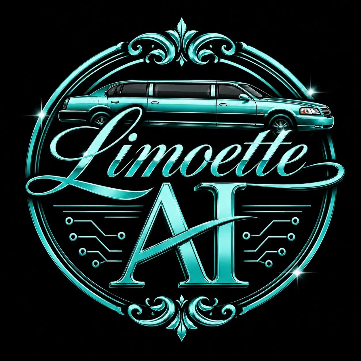 Limoette AI agent-ready transportation intelligence emblem